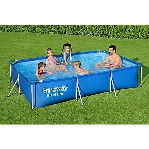 Piscina cu carcasa BESTWAY Steel Pro 300x201x66 cm