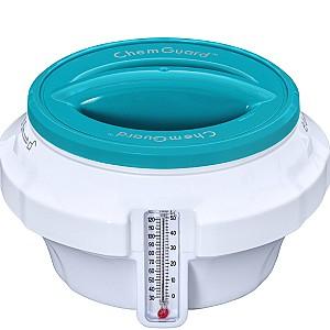  BESTWAY Dozator plutitor cu termometru și mănușă de protecție pentru tablete de 7,6 cm