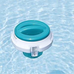  BESTWAY Dozator plutitor cu termometru și mănușă de protecție pentru tablete de 7,6 cm