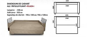Canapea Polimobil Plaza