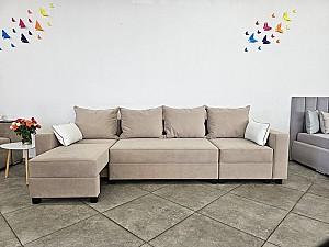 Canapea Polimobil Rimini 3 Beige/Brown