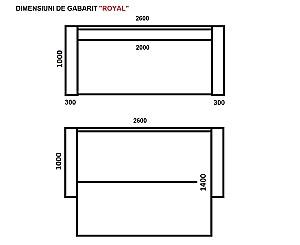 Canapea Polimobil Royal
