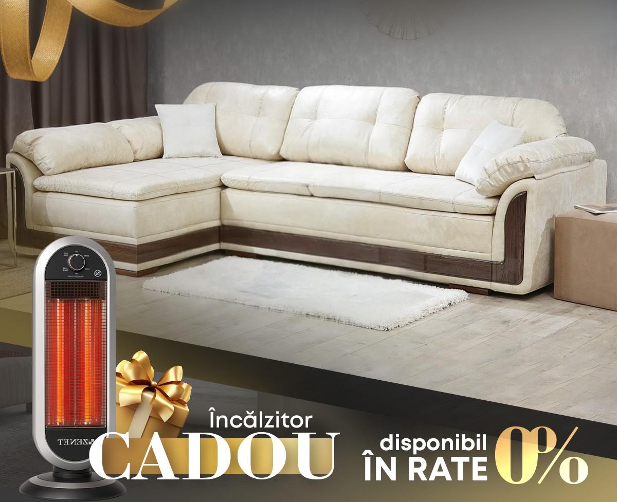 Canapea coltar Polimobil Amsterdam Mini