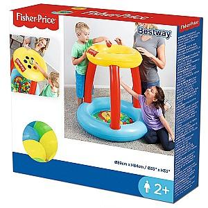 Jucarie interactiva BESTWAY Centru de joc ANIMALUTE Fisher Price cu mingiute (15b)