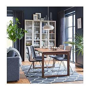 Masa IKEA Morbylanga brown painted oak veneer