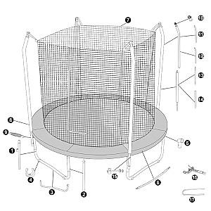 Trambulina BESTWAY Xtreme Air