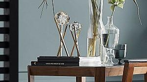 Masa Dogtas LOGAN 200x100cm Negru/Nuc(Maro)