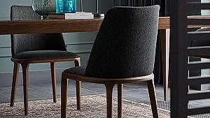 Masa Dogtas LOGAN 200x100cm Negru/Nuc(Maro)