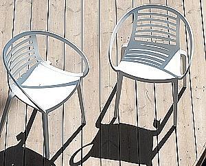 Scaun Papatya Mambo White