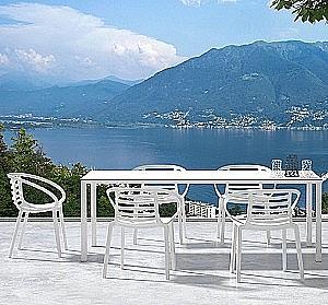 Scaun Papatya Mambo White