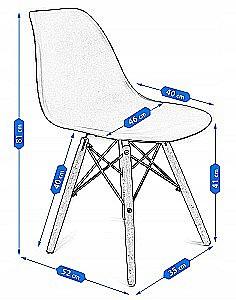 Scaun Jumi Eva SD-972568 (White)
