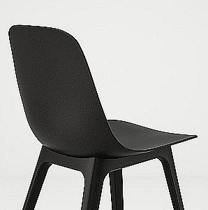 Scaun IKEA Odger Antracit(Negru)