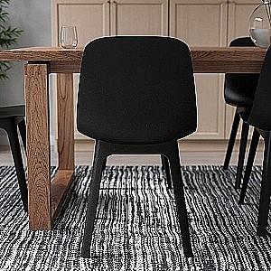 Scaun IKEA Odger Antracit(Negru)