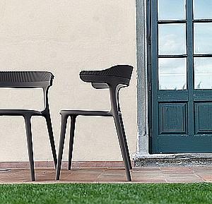 Scaun Papatya Luna Stripe Black 09