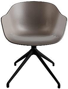 Scaun Papatya Globe-K Swivel Taupe / Black