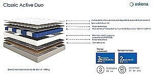 Saltea Askona Active Duo 160x200