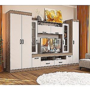 Living Yasen Veronica stejar sonoma truffle/alb