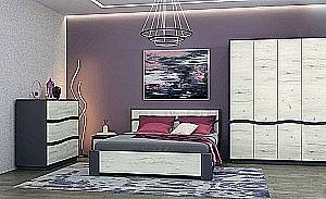 Pat Yasen Geneva 1400 Gri Grafit/Stejar Kraft Alb