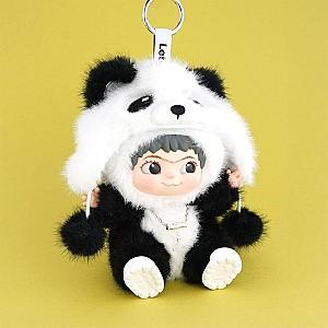 Jucarie de plus Pop Top Letsvan Wakuku – Panda (17WK-07D1)