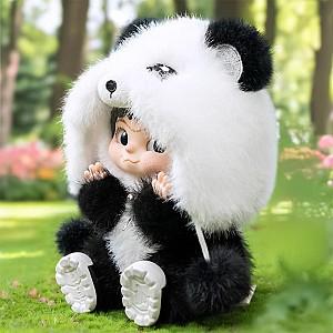 Jucarie de plus Pop Top Letsvan Wakuku – Panda (17WK-07D1)