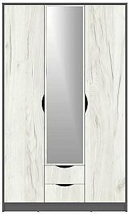 Dulap pentru copii Yasen Disney (Retne) 3D2S1OGL Grafit Gri/Stejar Kraft Alb