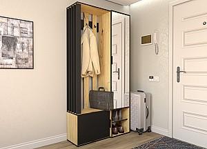 Antreu Yasen Loft Stejar Artizan / Negru