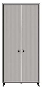 Dulap Yasen Tina 2D Cașmir (Bej) / Negru