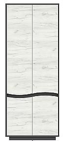 Mobila camera copii Yasen Geneva Nr.1 Grafit Gri / Stejar Kraft Alb