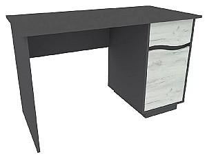 Mobila camera copii Yasen Geneva Nr.1 Grafit Gri / Stejar Kraft Alb