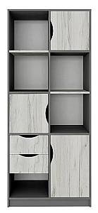 Mobila camera copii Yasen Disney Nr.5 Gri Grafit / Stejar Kraft Alb