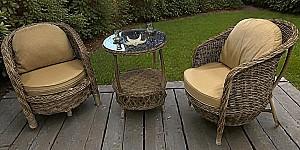 Set mobila de gradina Sunyard Giza Brown