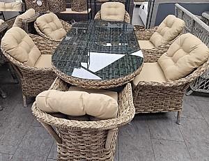 Set mobila de gradina Sunyard Lidya Bej