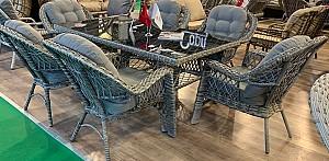 Set mobila de gradina Sunyard Lora  Grey