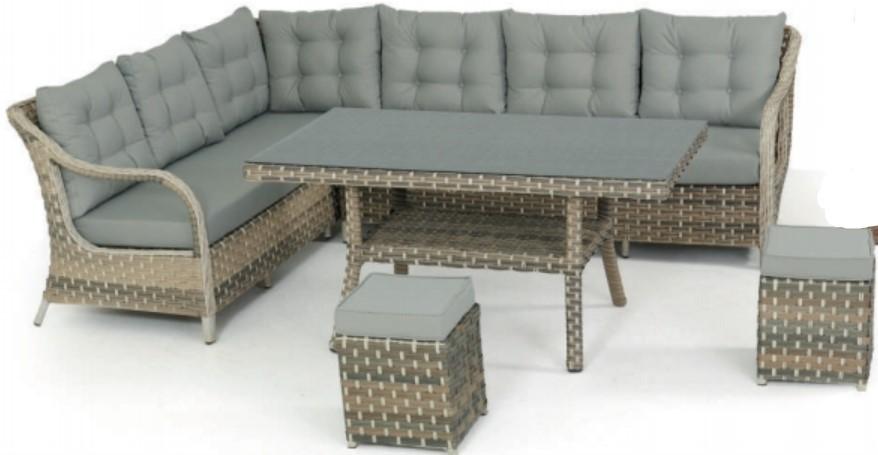 Set mobila de gradina Sunyard Gusto Grey