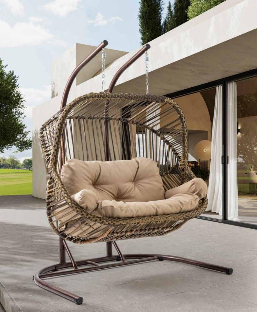 Leagan balansoar Sunyard Kapadokya Double Brown