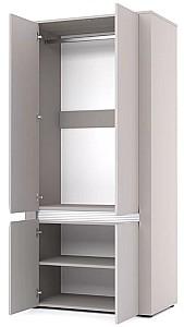 Dulap Yasen Bodena 4D Cașemir / Alb