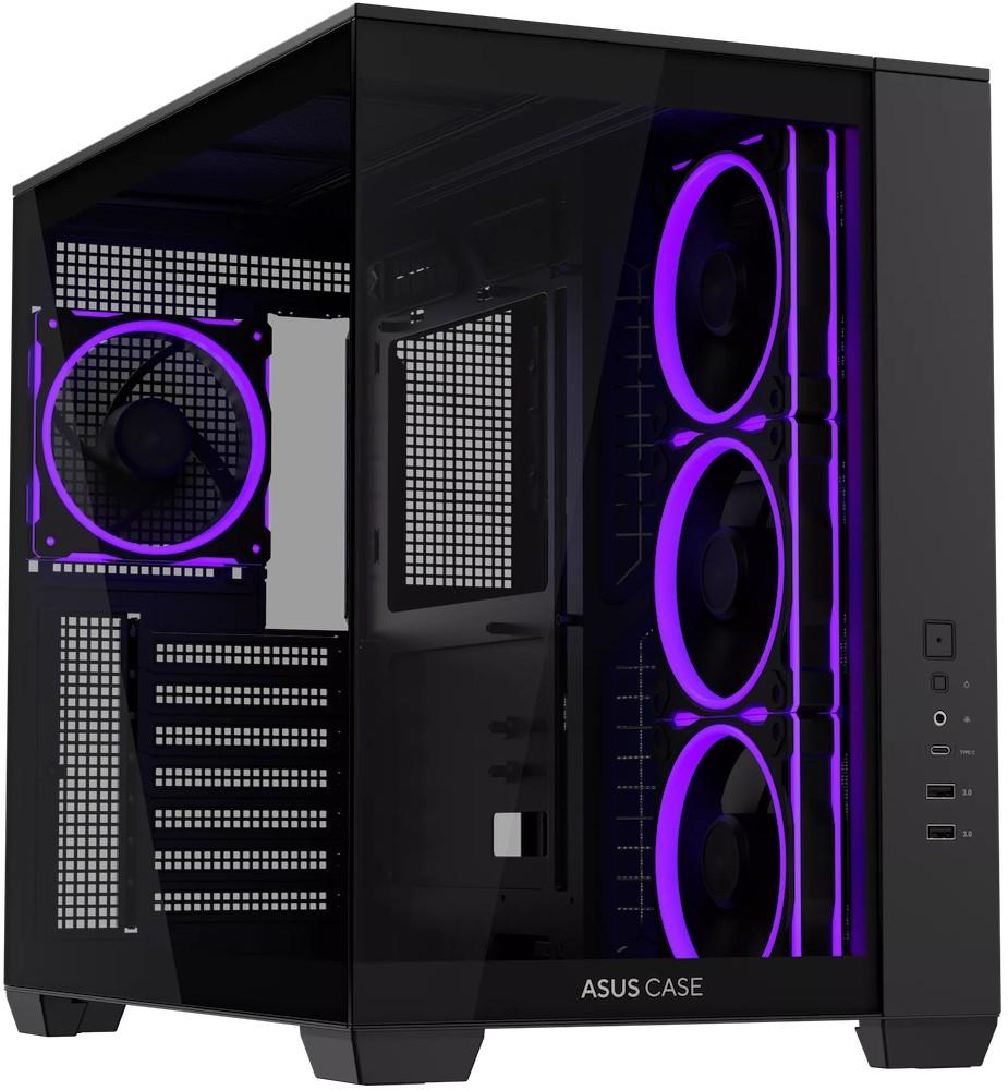 Carcasa Asus A32 PLUS TG ARGB Black