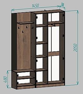 Antreu Yasen Adeli 2 Cașemir / Negru