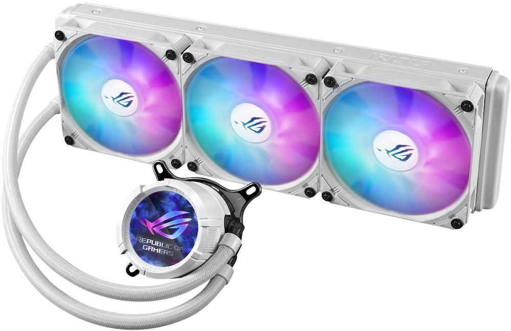 Cooler procesor Asus ROG STRIX LC III 360 ARGB LCD White Edition
