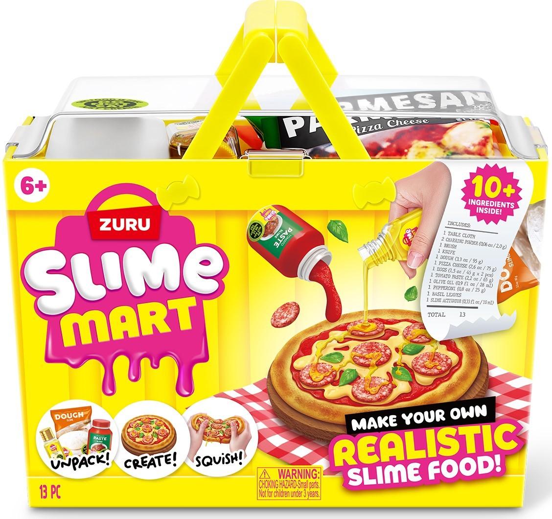 Set de jucarii Zuru Slime Mart: Shopping Basket – Pizza (15905B)