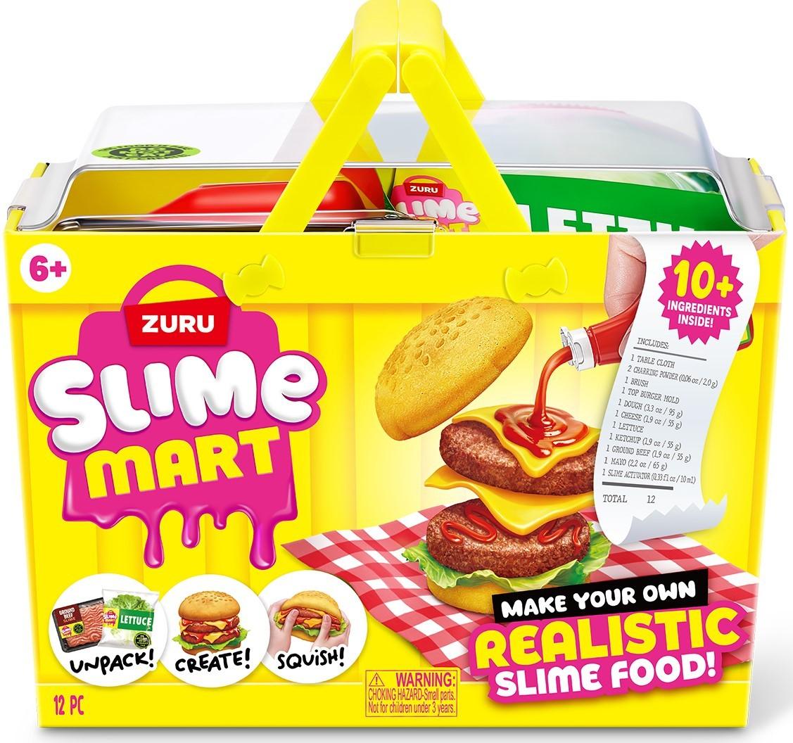 Set de jucarii Zuru Slime Mart: Shopping Basket– Burger (15905A)