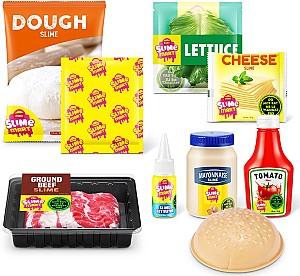 Set de jucarii Zuru Slime Mart: Shopping Basket– Burger (15905A)