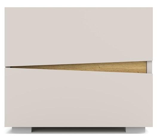 Noptiera Yasen Leo 2S (stanga) Cașmir / Stejar Artisan