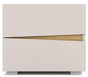 Noptiera Yasen Leo 2S (stanga) Cașmir / Stejar Artisan
