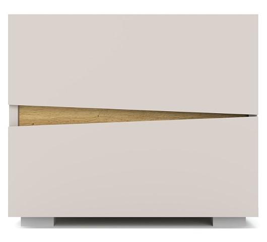 Noptiera Yasen Leo 2S (dreapta) Cașmir / Stejar Artisan