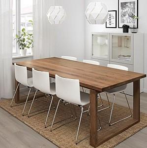 Scaun IKEA Bernhard Cromat/Mjuk White