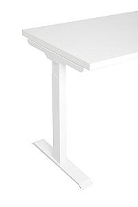 Masa de birou CUSTÓ FlexiDesk Alb/Alb 160x70 cm