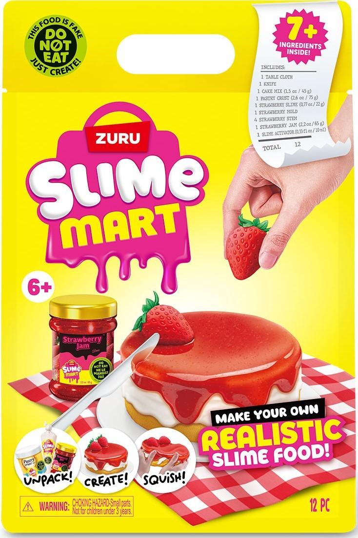 Set de jucarii Zuru Slime Mart: Shopping Bag - Cheesecake de capsuni (15901A)
