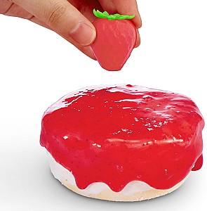 Set de jucarii Zuru Slime Mart: Shopping Bag - Cheesecake de capsuni (15901A)