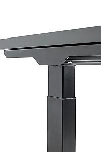 Masa de birou CUSTÓ FlexiDesk Gri/Negru 140x70 cm